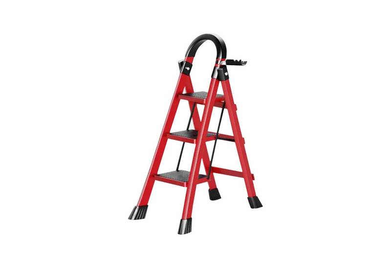 FOXSPORT Stehleiter ARK01, Trittleiter, Haushaltsleiter 3-5 Stufen, Klappleiter, Multifunktionsleiter, Arbeitsleiter klappbar, bis 150 kg, stabil von FOXSPORT