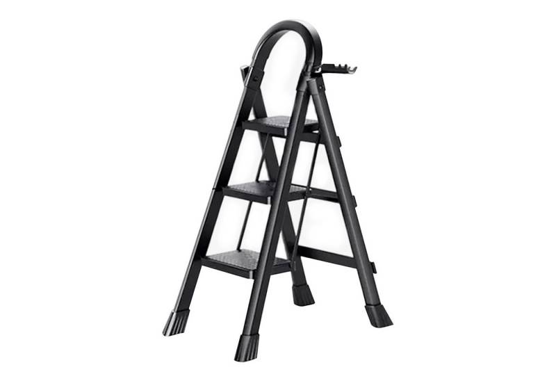 FOXSPORT Stehleiter ARK01, Trittleiter, Haushaltsleiter 3-5 Stufen, Klappleiter, Multifunktionsleiter, Arbeitsleiter klappbar, bis 150 kg, stabil von FOXSPORT