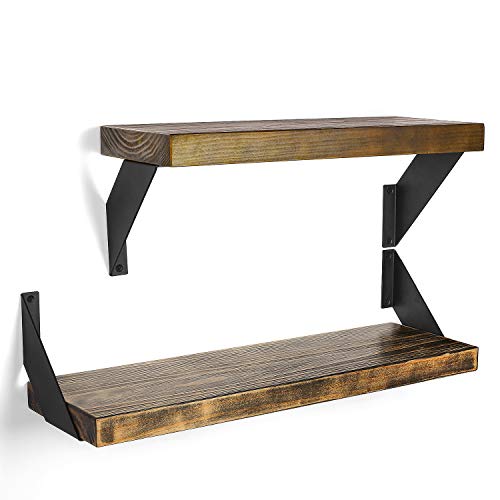 Regalhalterung Schwerlastträger Metallwinkel Regalträger DIY Regalbodenträger, Regalwinkel 15 cm (4 Stück) von FOYO