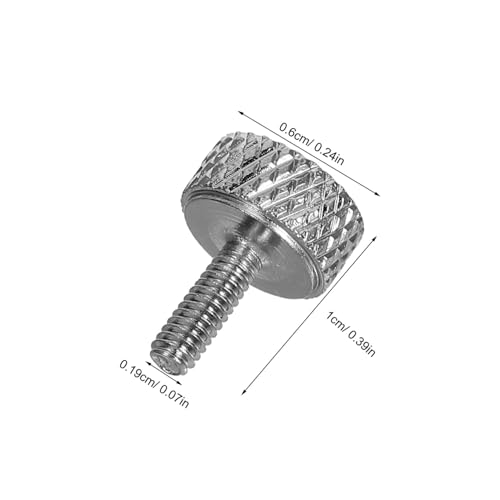 FOYTOKI 10 Stück Teiliges Gerändelte Daumenschrauben aus Hochfestem Metall Verriegelungsschrauben für Messschieber Einfache Installation Verschleißfest Kompatibel mit Verstellbaren FOYTOKI 10 Stück Teiliges Gerändelte Daumenschrauben aus Hochfestem Metall Verriegelungsschrauben für Messschieber Einfache Installation Verschleißfest Kompatibel mit Verstellbaren von FOYTOKI