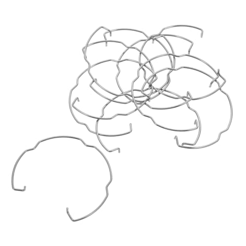 FOYTOKI 10 Stück Teiliges Lampen Federringe aus Robustem Haltefeder für Einbaustrahler Einfache Montage Wiederverwendbar Dekorative Clips für LED und Halogenlampen FOYTOKI 10 Stück Teiliges Lampen Federringe aus Robustem Haltefeder für Einbaustrahler Einfache Montage Wiederverwendbar Dekorative Clips für LED und Halogenlampen von FOYTOKI