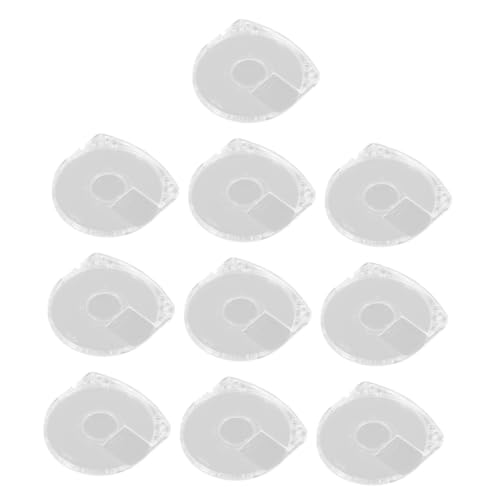 FOYTOKI 10stücke Spiel-disc-hülle Aus Acryl Kompatibel Mit UMD-Spielen Transparente Aufbewahrungshülle Für Discs Leicht Zu Öffnen Schließen von FOYTOKI