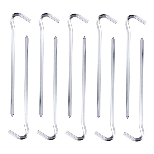 FOYTOKI 12 Stück Zeltheringe Rostfreie Campingheringe Verzinkte Zeltnägel Für Harten Boden Langlebiges Zubehör Für Outdoor Aktivitäten FOYTOKI 12 Stück Zeltheringe Rostfreie Campingheringe Verzinkte Zeltnägel Für Harten Boden Langlebiges Zubehör Für Outdoor Aktivitäten von FOYTOKI
