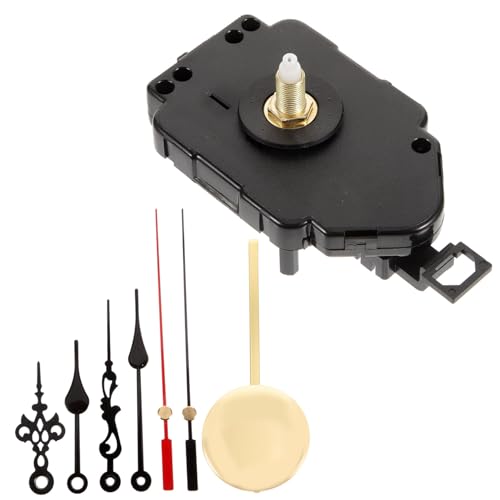 FOYTOKI 1Satz DIY Wanduhr Mechanismus Uhrwerk Ersatzteile für Pendeluhren Stummes Design Zeigern für Uhr Reparatur Kompatibel mit Verschiedenen Uhrenrahmen von FOYTOKI