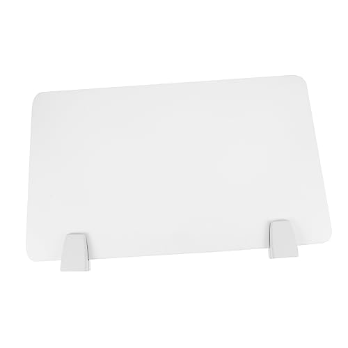 FOYTOKI Acryll Trennwand für Schreibtisch Desktop Partition Sichtschutz 1Stück Bruchsicher für Büro und von FOYTOKI