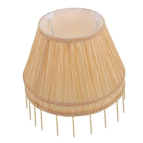 FOYTOKI 1Stück Vintage Lampenschirm Hochwertigem Staubdichter Lichtschutz für Stehlampe Tischlampe Fassung Warmes Licht für Wohnraumgestaltung von FOYTOKI