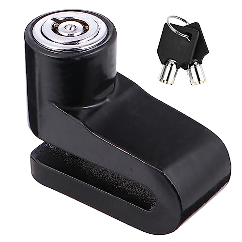 FOYTOKI 1stück Bremsscheibenschloss Robustes Diebstahlschutzschloss Aus Langlebiger Geeignet Für Und Scooter Schwarz Kompakt Und Tragbar FOYTOKI 1stück Bremsscheibenschloss Robustes Diebstahlschutzschloss Aus Langlebiger Geeignet Für Und Scooter Schwarz Kompakt Und Tragbar von FOYTOKI