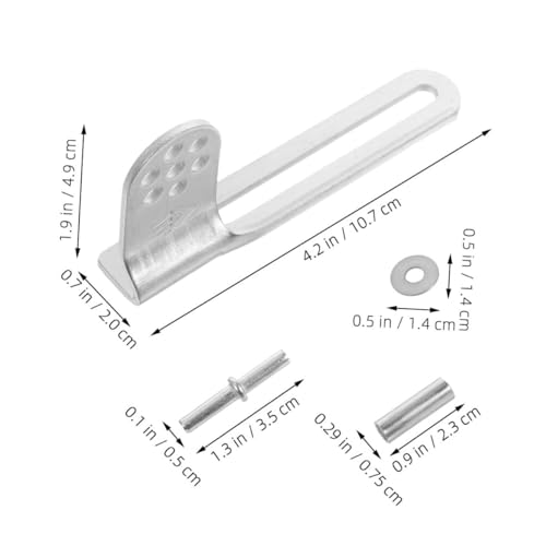 FOYTOKI 2 Sätze Teiliges Kühlschrank Türscharnier Ersatzset Präzise Gefertigtes Langlebiges Scharnier für Reibungslosen Türbetrieb Passend für Gefrierfach und Einbaukühlschränke Einfache FOYTOKI 2 Sätze Teiliges Kühlschrank Türscharnier Ersatzset Präzise Gefertigtes Langlebiges Scharnier für Reibungslosen Türbetrieb Passend für Gefrierfach und Einbaukühlschränke Einfache von FOYTOKI