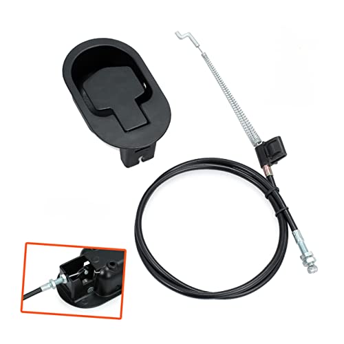 FOYTOKI 2 Stück Aluminium Zuggriff mit Kabel Robuster Metallgriff mit Feder Ersatzgriff für Relaxsessel Sofa und Couch Kompatibel mit Gängigen Marken Langlebiger Recliner Ersatzgriff von FOYTOKI