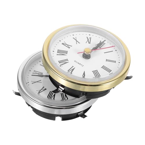 FOYTOKI 2 Stück Roman Numeral Uhrwerk für Wanduhren Elegantes Design für Wohnzimmer und Schlafzimmer Präzise Zeitmessung Platzsparende Installation für DIY Projekte FOYTOKI 2 Stück Roman Numeral Uhrwerk für Wanduhren Elegantes Design für Wohnzimmer und Schlafzimmer Präzise Zeitmessung Platzsparende Installation für DIY Projekte von FOYTOKI