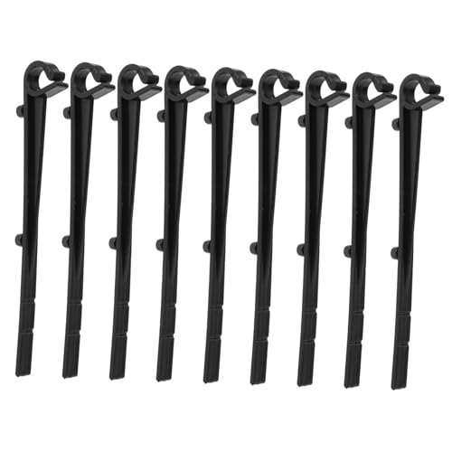 FOYTOKI 20stücke Gutter Guard Clips Schwarz Kunststoff Befestigungsklammern Für Effektive Dachrinnenwartung Und Installation Von Laubschutzsystemen von FOYTOKI