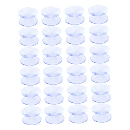 FOYTOKI 24Stücke Doppelseitige Saugnäpfe Transparente Abstandshalter für Glastische Tischplatte Spacer zum Schutz Dekoration von Glasoberflächen FOYTOKI 24Stücke Doppelseitige Saugnäpfe Transparente Abstandshalter für Glastische Tischplatte Spacer zum Schutz Dekoration von Glasoberflächen von FOYTOKI