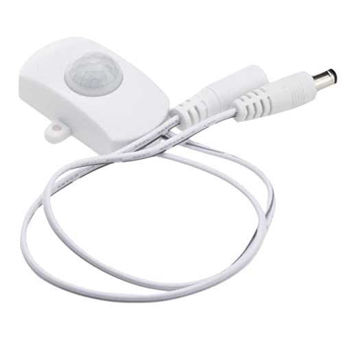 FOYTOKI 24V LED Streifensensor Controller mit Infrarot Lichtsensor für LED Lampenregler Automatischer Lichtschalter für Korridore Treppen und Badezimmer Hochtemperaturbeständig von FOYTOKI