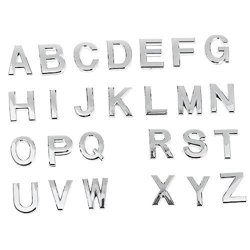 FOYTOKI 26Stücke Selbstklebende Alphabet Brief Aufkleber für Haustüren Postkästen und Hotelbeschilderungen Rostbeständig Einfach zu Verwenden FOYTOKI 26Stücke Selbstklebende Alphabet Brief Aufkleber für Haustüren Postkästen und Hotelbeschilderungen Rostbeständig Einfach zu Verwenden von FOYTOKI