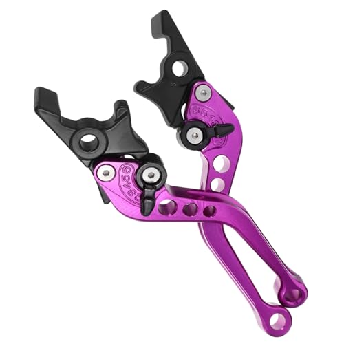 FOYTOKI 2Stücke Cnc Bremshebel und Kupplungshebel Stylischem Einfache Installation Kompatibel mit Verschiedenen Modellen Verbessert und von FOYTOKI