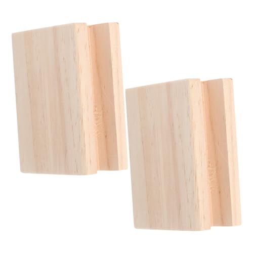 FOYTOKI 2stücke Möbelerhöhungen Aus Holz Für Bett Sofa Und Tisch Stabile Betterhöhungen Zur Einfachen Installation Und Individuellen Höhenanpassung Ihrer Möbel von FOYTOKI