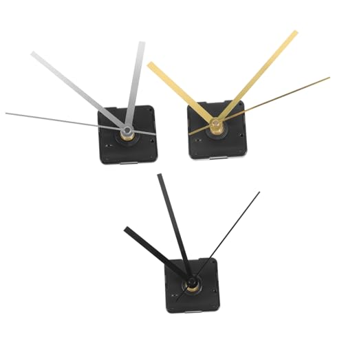 FOYTOKI 3Sätze DIY Wanduhr Mechanismus Teiliges Taktwerk mit Geräuschlosen Uhrzeigern für Einfache Reparaturen und Projekte FOYTOKI 3Sätze DIY Wanduhr Mechanismus Teiliges Taktwerk mit Geräuschlosen Uhrzeigern für Einfache Reparaturen und Projekte von FOYTOKI