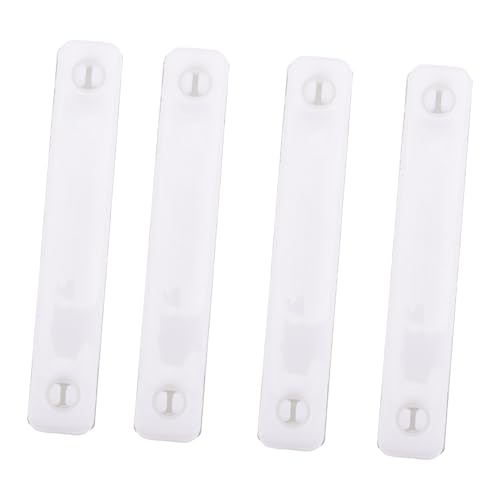 FOYTOKI 4 Stück Magnetische Fensternetzhalter Teiliges Langlebige Kunststoffklammern mit Starkem Magnetverschluss Punch Montage ohne Bohren Geeignet für Küche Büro Balkon und Wohnzimmer von FOYTOKI