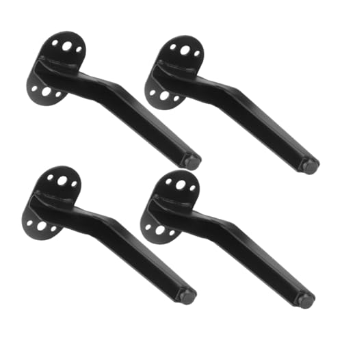 FOYTOKI 4Stücke Metall Schrankbeine Robuste Sofabeine für Möbel Elegantes Design Installieren für Kommoden und Couch Höhe von FOYTOKI