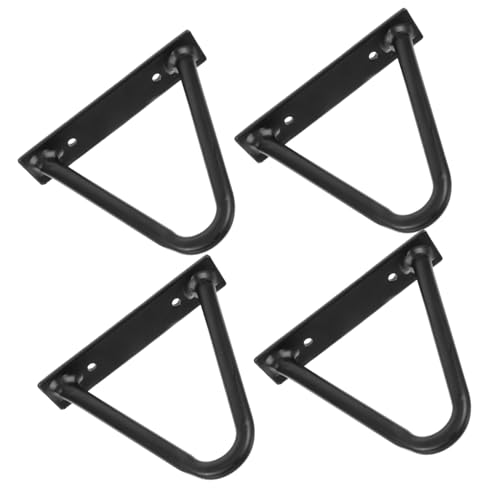 FOYTOKI 4Stücke Metallmöbelbeine für DIY Projekte Höhenverstellbare Schreibtisch und Couchtischbeine Stabil und Langlebig zur Möbelrenovierung und Stützung Höhe von FOYTOKI