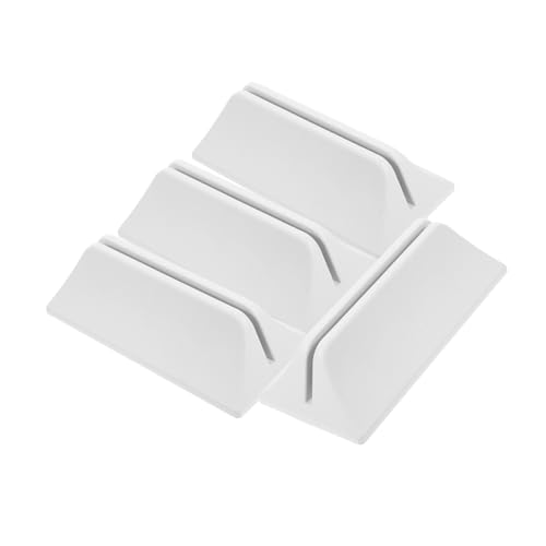 FOYTOKI 4pcs Raumteiler Unterstützung Füße Bildschirm Unterstützung Basispartition Halter Raumteiler Bildschirm Unterstützung Wiederverwendbarer Kunststoff -trennerhalterung von FOYTOKI