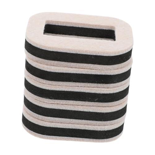 FOYTOKI 5 Stück Teiliges Möbel Filzbecher rutschfeste Bürostuhlrollen Untersetzer für Hartboden Geräuschdämpfend Kratzschützend Langlebig Geeignet für Ergonomische Schreibtischstühle FOYTOKI 5 Stück Teiliges Möbel Filzbecher rutschfeste Bürostuhlrollen Untersetzer für Hartboden Geräuschdämpfend Kratzschützend Langlebig Geeignet für Ergonomische Schreibtischstühle von FOYTOKI