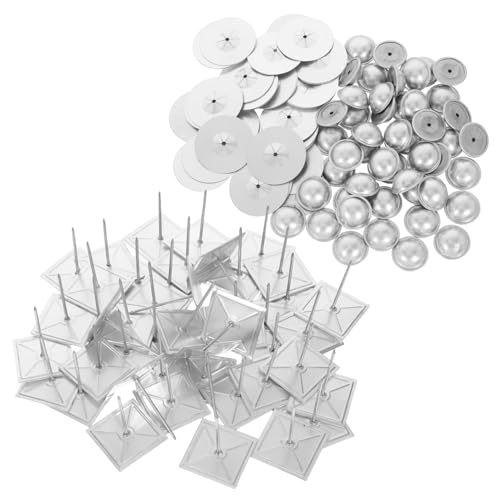 FOYTOKI 50 Sätze Selbstklebende Isoliernägel mit Aluminium Dome Kappen für Schaumstoffplatten Wand und Deckenmontage zur Verbesserung Thermischen Stabilität und FOYTOKI 50 Sätze Selbstklebende Isoliernägel mit Aluminium Dome Kappen für Schaumstoffplatten Wand und Deckenmontage zur Verbesserung Thermischen Stabilität und von FOYTOKI