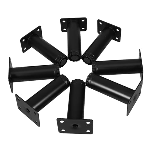 FOYTOKI 8stücke Verstellbare Möbelbeine Metall Runde Sofa Und Bettstützfüße Für Schränke Und Tische Sicherer Und Einfache Für Verschiedene Möbelstile FOYTOKI 8stücke Verstellbare Möbelbeine Metall Runde Sofa Und Bettstützfüße Für Schränke Und Tische Sicherer Und Einfache Für Verschiedene Möbelstile von FOYTOKI