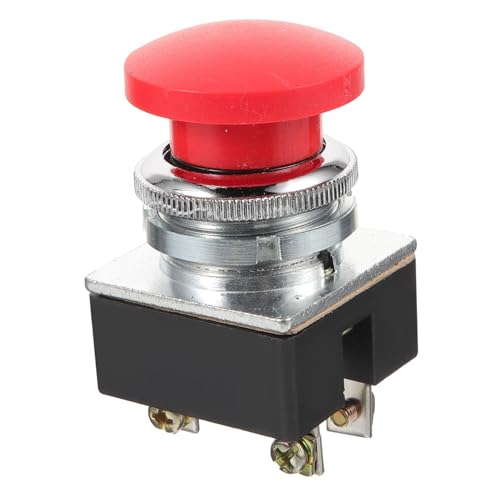 FOYTOKI Druckknopf Schalter Auto Reset Momentary Push Button für Elektrische Geräte Flacher Langlebig und Leicht zu Installieren Hohe und Zuverlässigkeit von FOYTOKI