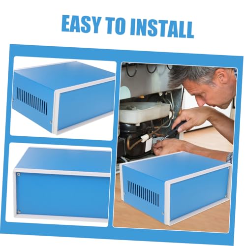 FOYTOKI Elektronikgehäuse Aluminium Projektbox Robust für Außenbereich Vielseitige Anschlussdose Einfache Montage Stabile Metallbox für Elektronische Schaltungen FOYTOKI Elektronikgehäuse Aluminium Projektbox Robust für Außenbereich Vielseitige Anschlussdose Einfache Montage Stabile Metallbox für Elektronische Schaltungen von FOYTOKI