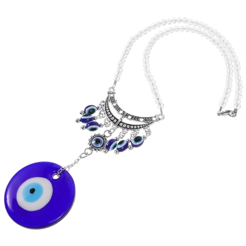 FOYTOKI Evil Eye Auto Hängedekoration aus Langlebigem Material mit Praktischem Design Beruhigendes Windspiel für Entspannte Fahrten Autospiegel und Innendekoration FOYTOKI Evil Eye Auto Hängedekoration aus Langlebigem Material mit Praktischem Design Beruhigendes Windspiel für Entspannte Fahrten Autospiegel und Innendekoration von FOYTOKI