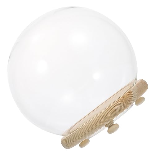 FOYTOKI Glasglocke mit Lichteffekt Hochwertige Blumenglasabdeckung für DIY Mikrolandschaften und Tischdekoration für Zuhause und Geschäfte von FOYTOKI
