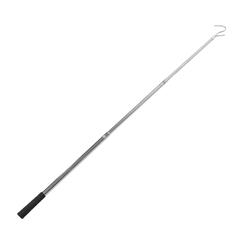 FOYTOKI Markisen Zugstange Verstellbare Stange mit Haken für Zelte Unterstände und Campingvorzelte Tragbar Leicht Zusammenziehbar Langlebig und Zuverlässig für Outdoor Nutzung von FOYTOKI