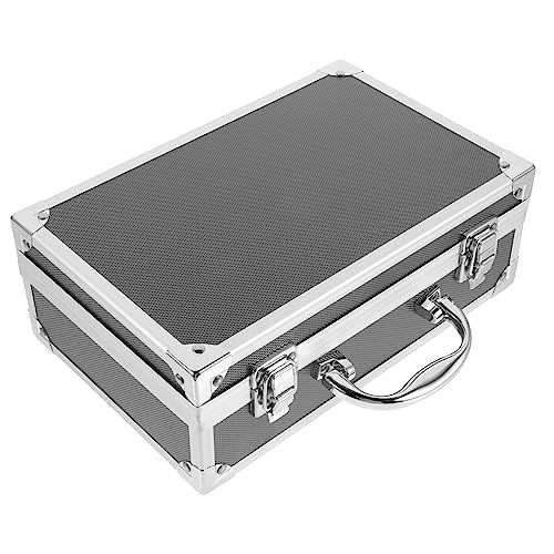 FOYTOKI Aluminium Werkzeugkoffer Tragbare Aufbewahrungsbox Handheld Werkzeugbox Mit Sicherheitsschloss Kompakt Und Leicht Für Werkzeuge Und Zubehör FOYTOKI Aluminium Werkzeugkoffer Tragbare Aufbewahrungsbox Handheld Werkzeugbox Mit Sicherheitsschloss Kompakt Und Leicht Für Werkzeuge Und Zubehör von FOYTOKI