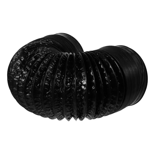 FOYTOKI Praktischer Flexibler Abluftschlauch PVC Aluminiumfolie Ømm Verschleißfest Elastisch Kompatibel mit Meisten Dunstabzugshauben Einfache Montage Hitzebeständig für Küchenlüftung von FOYTOKI