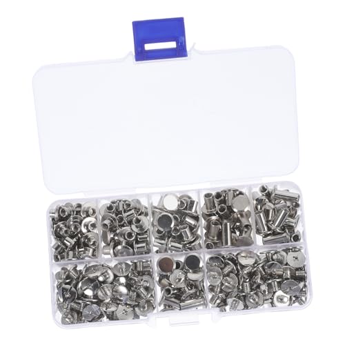 FOYTOKI Runde Metallnieten Für Kleidung Punk-Spikes DIY Zubehör Nietenknöpfe Für Taschen Und Schuhe Langlebige Niete Für Handwerk FOYTOKI Runde Metallnieten Für Kleidung Punk-Spikes DIY Zubehör Nietenknöpfe Für Taschen Und Schuhe Langlebige Niete Für Handwerk von FOYTOKI