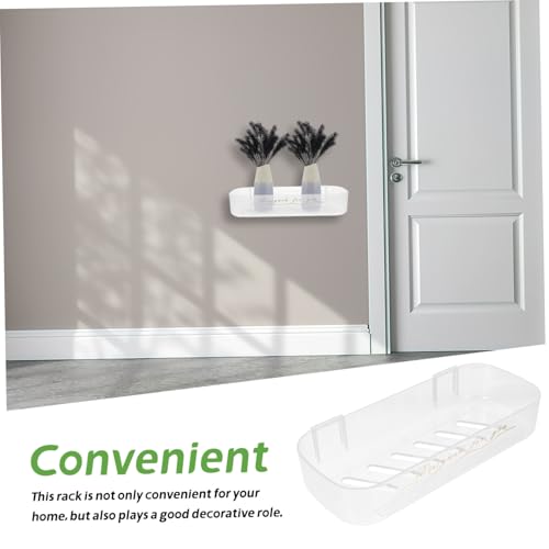 FOYTOKI Transparentes Wandmontiertes Badezimmer Regal ohne Bohren Wasserdichter Abtropfender Aufbewahrungsständer mit Hoher Tragfähigkeit Leicht zu Installieren Geeignet für Hotel FOYTOKI Transparentes Wandmontiertes Badezimmer Regal ohne Bohren Wasserdichter Abtropfender Aufbewahrungsständer mit Hoher Tragfähigkeit Leicht zu Installieren Geeignet für Hotel von FOYTOKI