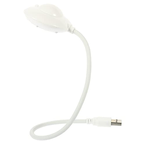 FOYTOKI USB Fliegende Untertasse Tischlampe LED mit Lernschalter Wiederaufladbare Schreibtischlampe für Schlafzimmer Wohnheim und Augenschonendes Licht LED von FOYTOKI