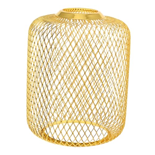 FOYTOKI Vintage Draht Lampenschirm Hängelampe Stehlampe Tischlampe Moderner Lampenschirm mit Kunstvollem Muster für Stilvolle Raumbeleuchtung von FOYTOKI