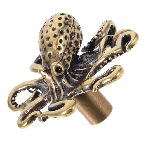 FOYTOKI Vintage Messing Nautische Türgriffe Möbelknöpfe mit Einzigartigem Meeresdesign Stabile und Einfach Montierbare Schrankgriffe für Kommode Kleiderschrank Wohnzimmerdekoration FOYTOKI Vintage Messing Nautische Türgriffe Möbelknöpfe mit Einzigartigem Meeresdesign Stabile und Einfach Montierbare Schrankgriffe für Kommode Kleiderschrank Wohnzimmerdekoration von FOYTOKI