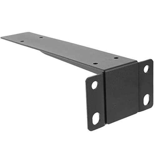 FOYTOKI Wandregalhalterung Triangular Design Stabil und Langlebig für Zuhause Büro und und Korrosionsbeständig Schwarz von FOYTOKI
