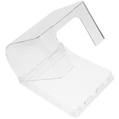 FOYTOKI Wasserdichte Steckdosenabdeckung Selbstklebend Spritzschutz Fog und Elektrischer Schutz Transparente Outdoor Schutzbox für Steckdosen Einfache Montage ohne Bohren Wiederverwendbar von FOYTOKI
