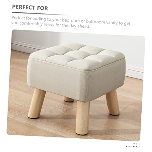 FOYTOKI Gepolsterter Kinderhocker Als Fuß Hocker Sitzhocker Für Badezimmer Niedriger Hocker Für Junge Mädchen Tragbarer Holzhocker Tritthocker Für Täglichen Gebrauch FOYTOKI Gepolsterter Kinderhocker Als Fuß Hocker Sitzhocker Für Badezimmer Niedriger Hocker Für Junge Mädchen Tragbarer Holzhocker Tritthocker Für Täglichen Gebrauch von FOYTOKI