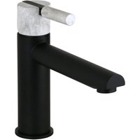 Fp Pattaroni - Mattschwarzer Waschtischmischer mit verlängertem Auslauf und Steingriff unic° U-MFLG-BLKMRB03 matt-schwarz - matt-schwarz Fp Pattaroni - Mattschwarzer Waschtischmischer mit verlängertem Auslauf und Steingriff unic° U-MFLG-BLKMRB03 matt-schwarz - matt-schwarz von FP PATTARONI