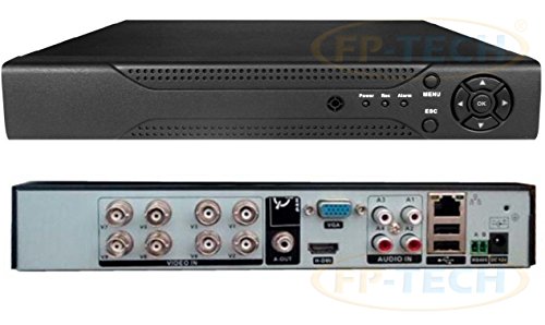 VIDEOSORVEGLIANGE AHD IP CLOUD DVR 4 8 16 Kanäle HD BULLET DOME, 1 von FP-TECH