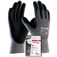 Handschuhe MaxiFlex Endurance with ad-apt 42-844 Gr.10 grau/schwa von ATG