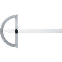 Gradmesser mit Feststellschraube 200mm - Winkelmesser Messbereich Messbereich 0-180 Grad von FP