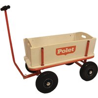 Polet - 750010 Bollerwagen 16,50 kg 4 PU-Reifen / 300 68 l von POLET