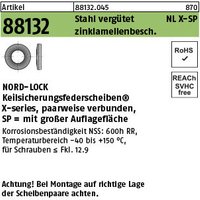 FP - Unterlegscheibe r 88132 nlx 6 sp Stahl vergütet zinklamellenbeschichtet FP - Unterlegscheibe r 88132 nlx 6 sp Stahl vergütet zinklamellenbeschichtet von FP