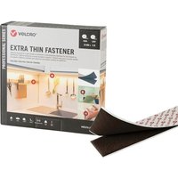 FP - velcro® Klettband Extra Thin Fastener 50mm x 5m, schwarz von FP